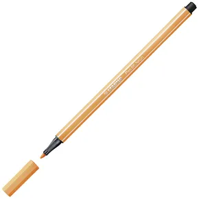 Marker fibrowy premium - STABILO Pen 68 - 1 szt. - fluorescencyjny pomarańczowy